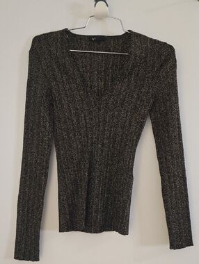 Maje Long Sleeve Knitted Top